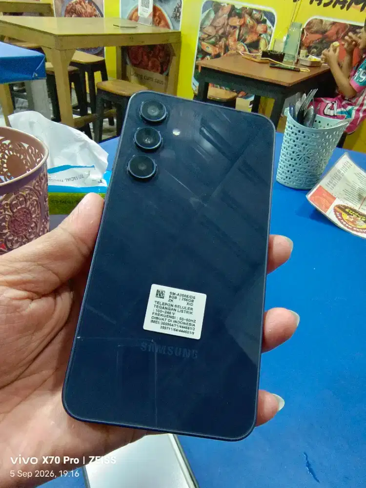 Samsung A35 5G 8/256gb fullset nominus