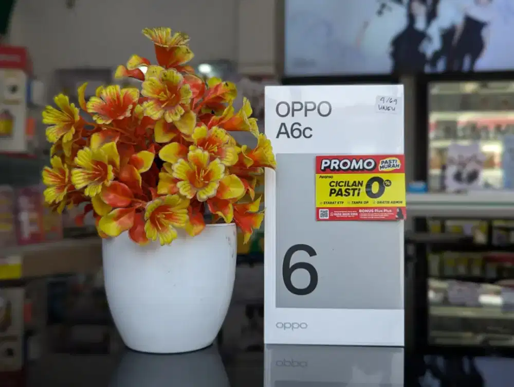 Oppo A6c ram 4+8/128,spesial hari ini cashback 100k