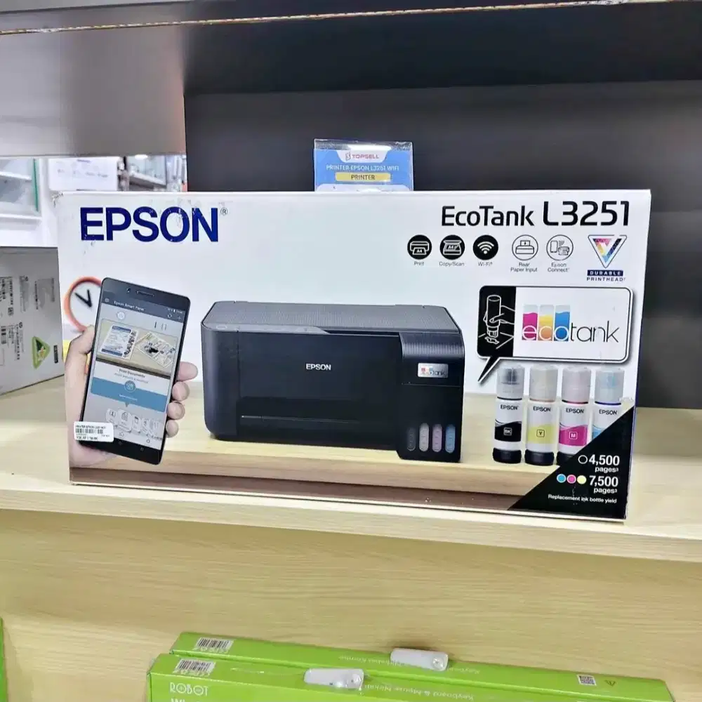 2.599 
Printer Epson L3521
BARU, SEGEL, ORI BISA SCAN COPY + WIRELESS