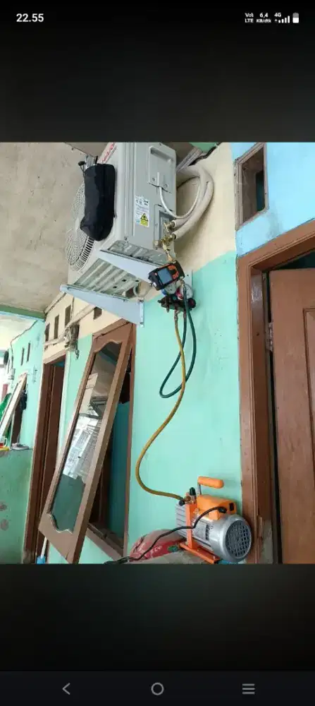 Servis AC kulkas mesin cuci kompa air dlk