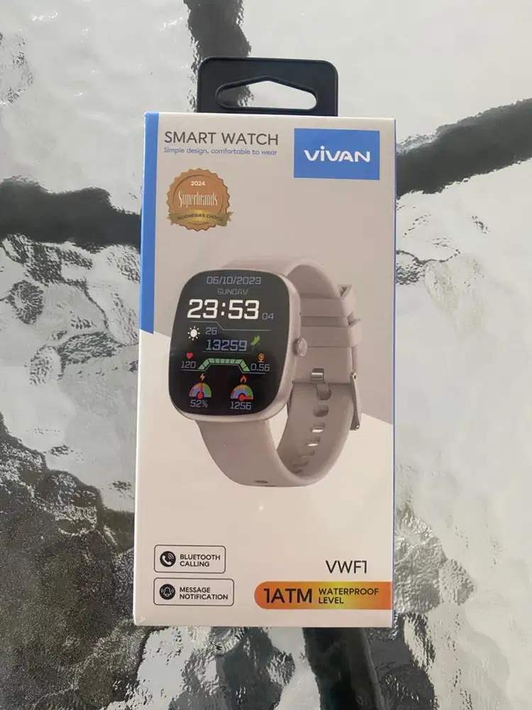 smartwatch vivan vwf1 silver