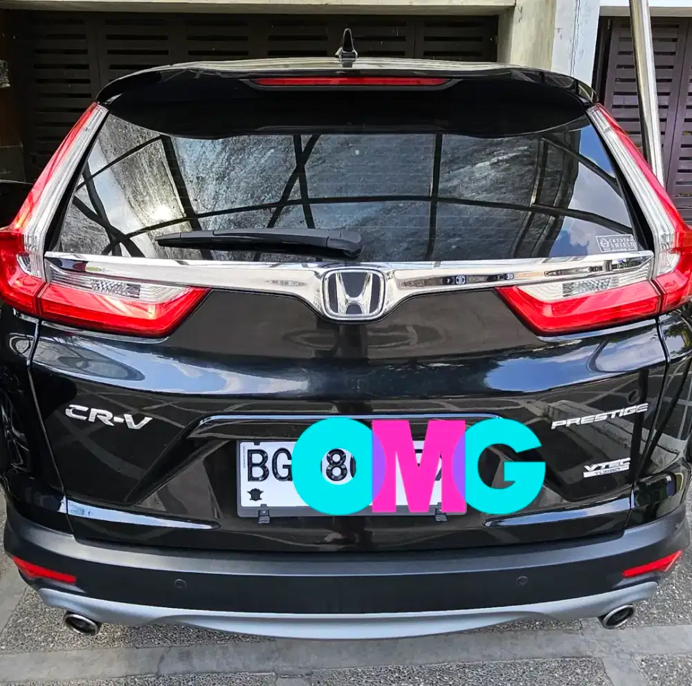 Crv turbo Prestige 2019 BG Asli tgn ke 1, km rendah asli buku service