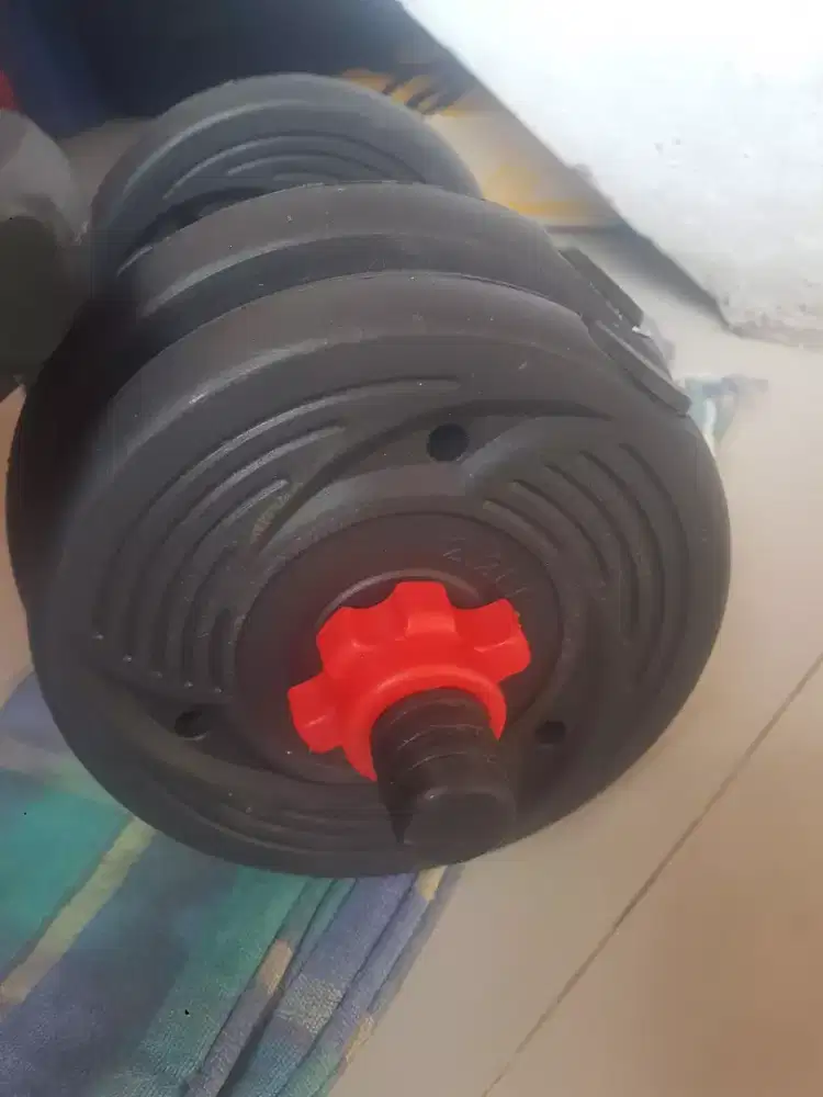 alat barbel masih bagus