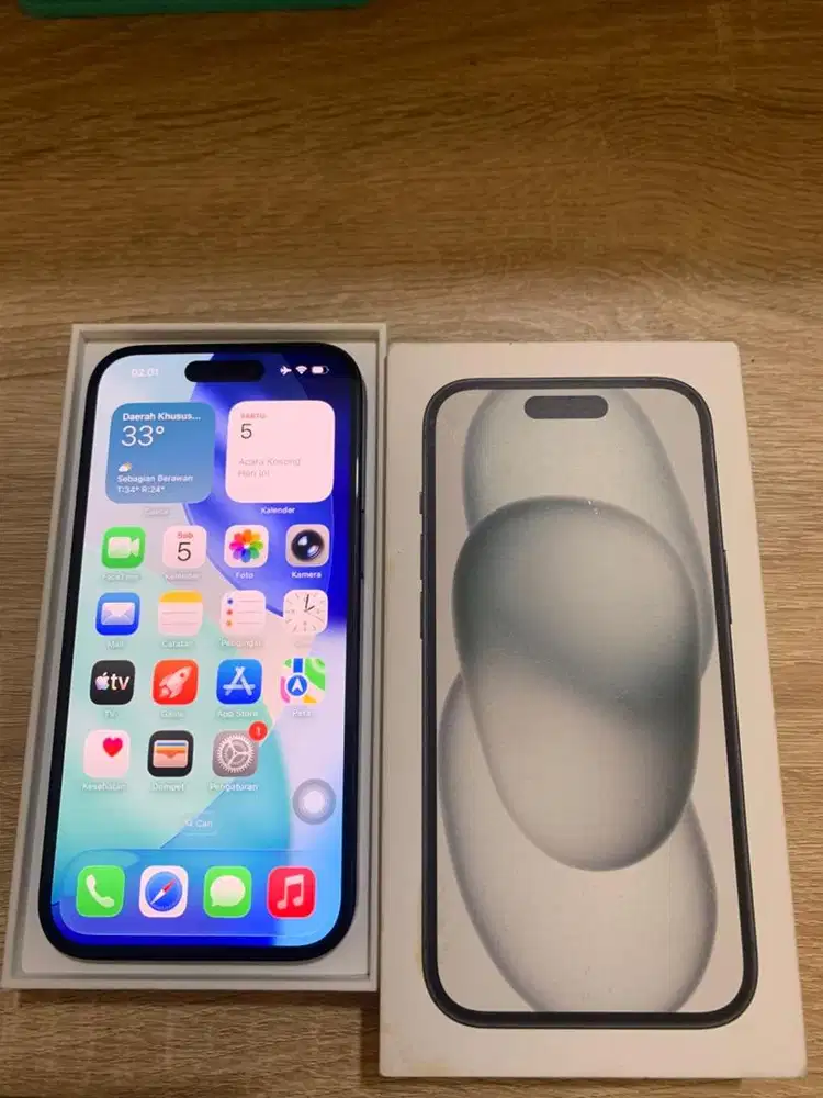 IPHONE 15 128GB IBOX GARANSI ON 2027