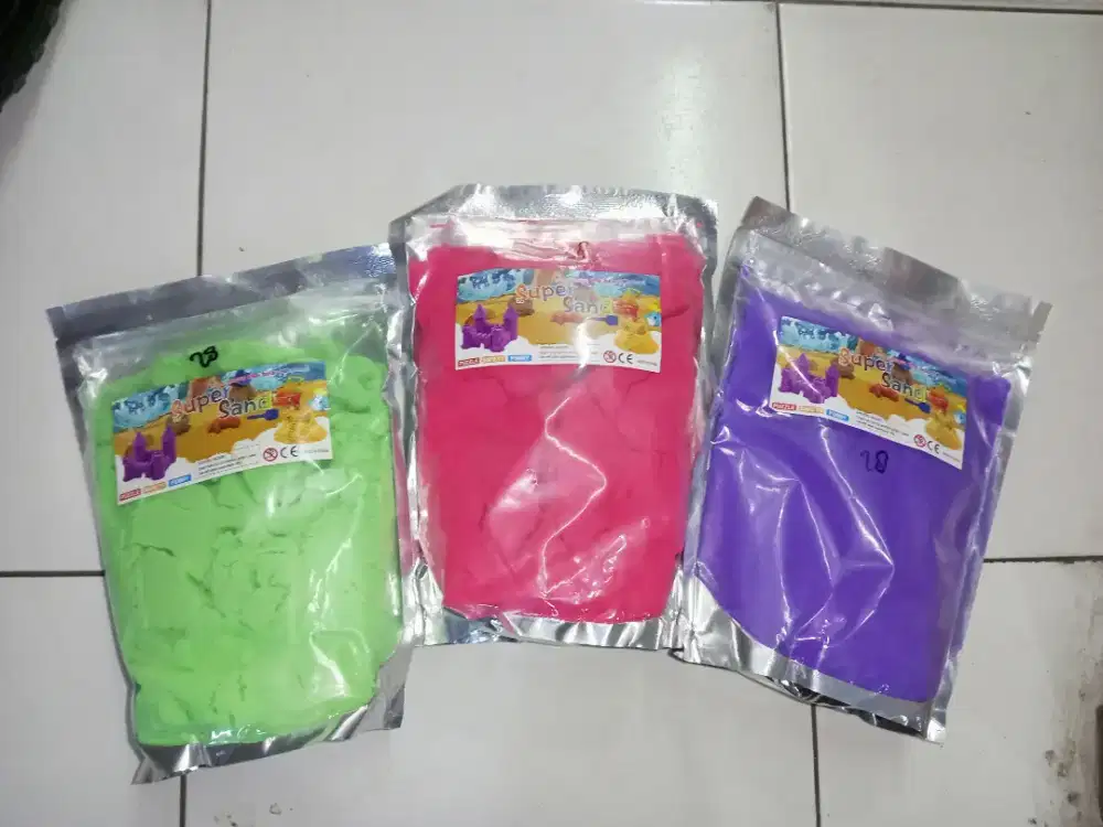 Mainan anak pasir kinetik 1kg