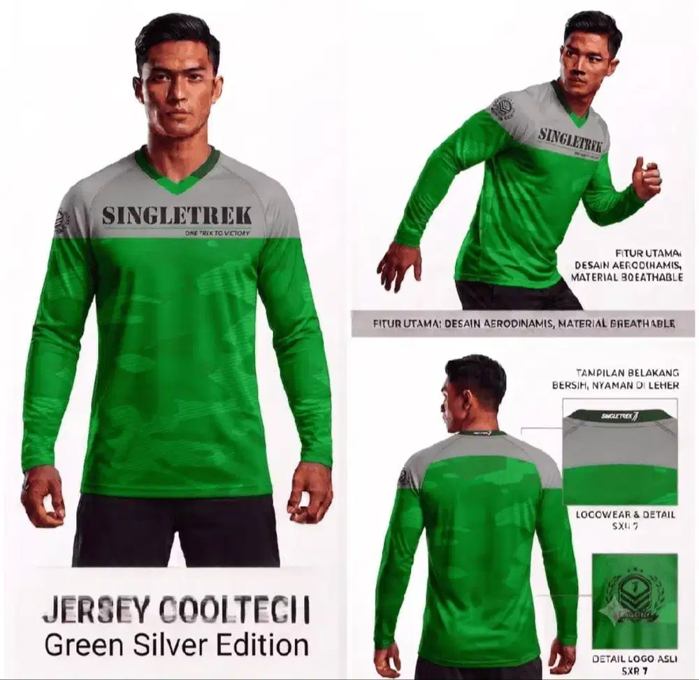 Jersy sepeda pria singletrek