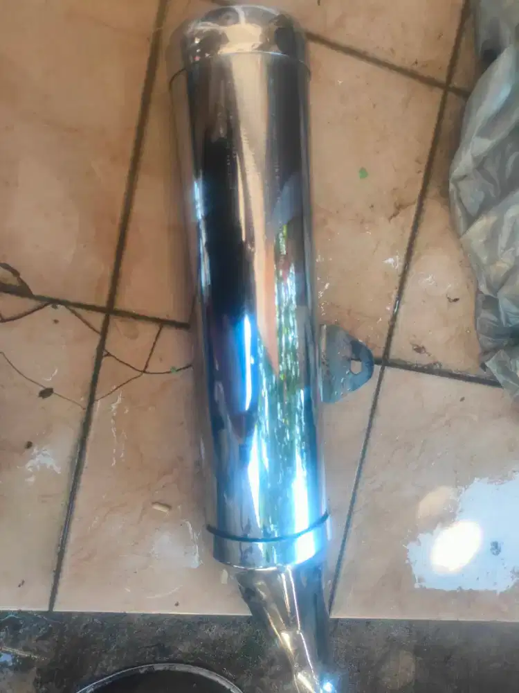 Knalpot original ninja 250 karbu