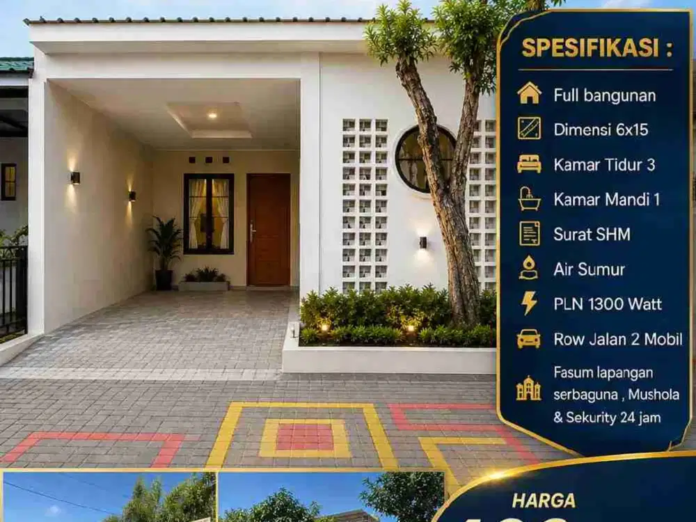 Rumah Murah siap Huni di Perum Citra Mandiri Residen, Sukodono