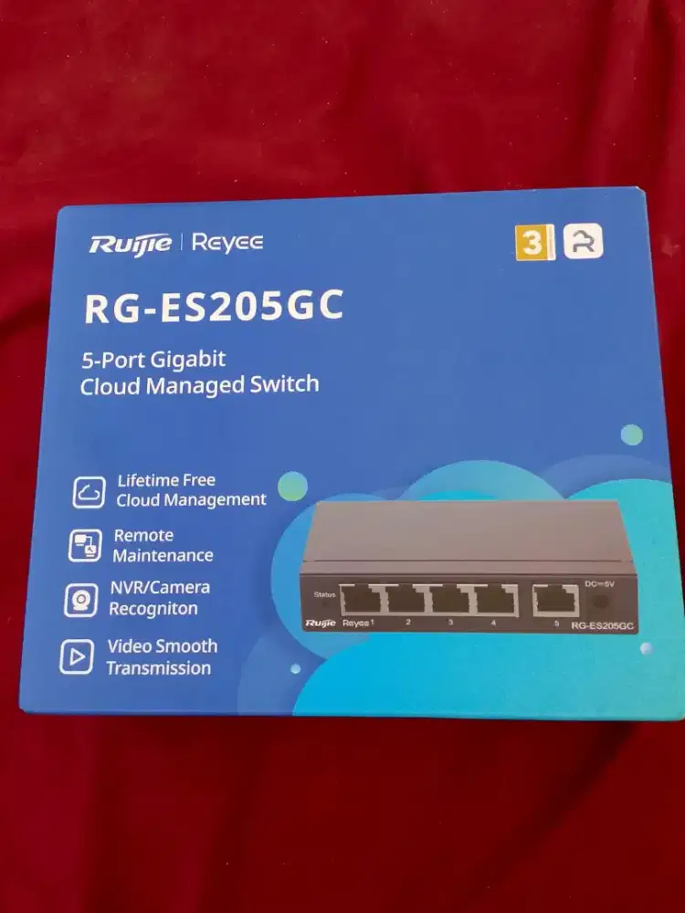 switch gigabit Ruijie RG-ES205GC 5 port