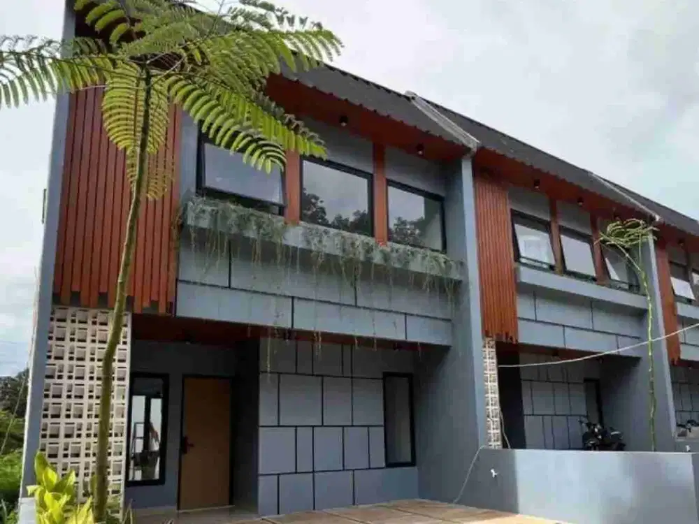 RUMAH 2 LANTAI LIMO KOTA DEPOK SHM BANGUNAN BARU RAPI SIAP HUNI AKSES DEKAT FASILITAS UMUM