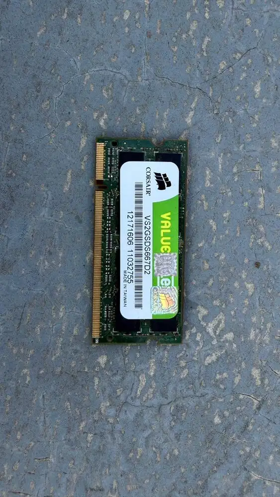 RAM LAPTOP CORSAIR 2GB DDR2 667MHz