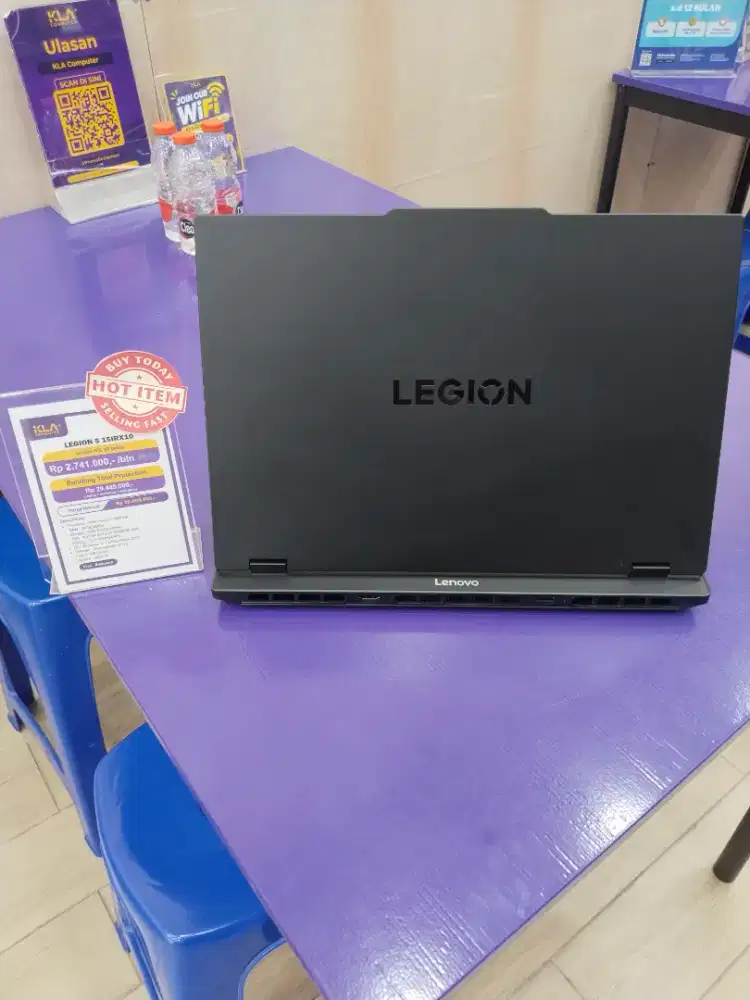 Ready Laptop Lenovo Legion 5 Intel Core i7 di KLA Komputer Mataram