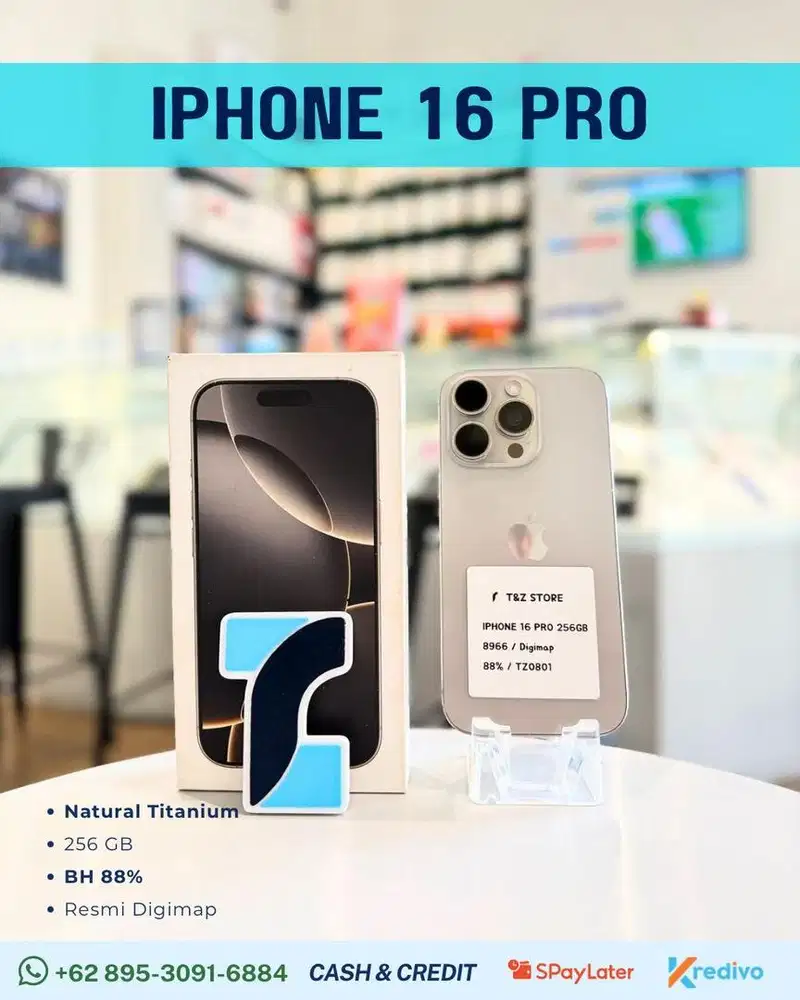 IPHONE 16 PRO 256GB - NATURAL