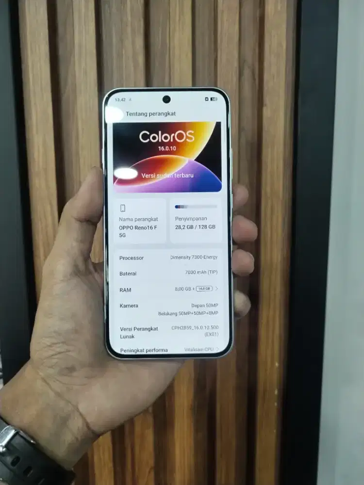 Oppo reno 16F 5G