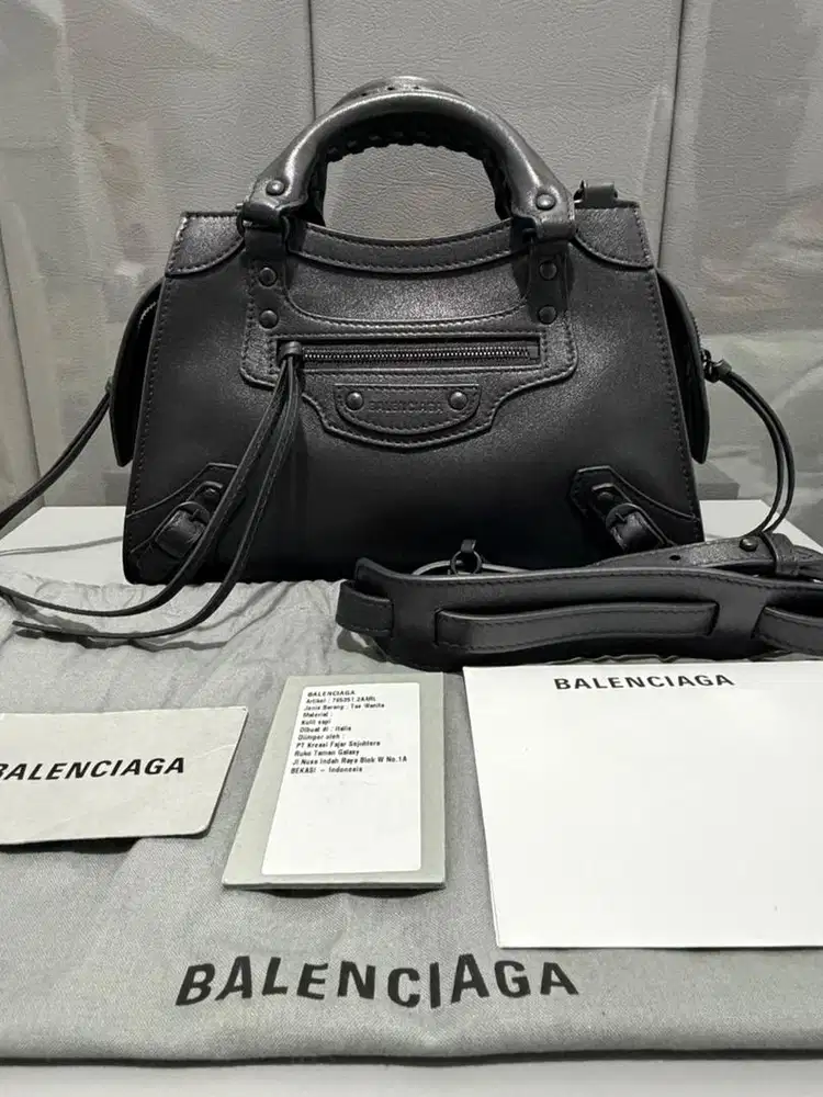 Tas Balenciaga Mini Authenthic 2023 Black