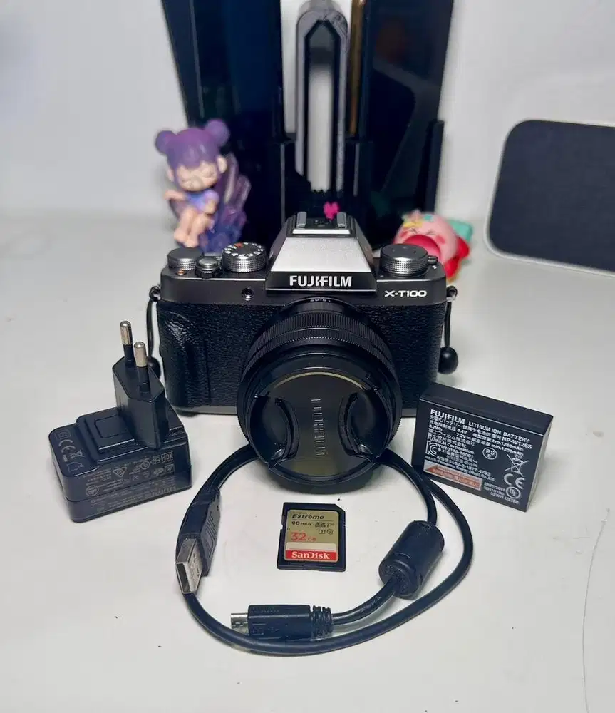Jual 2nd XT100 Kit Bonus Batre & Memory Extreme baru berapa kali pake