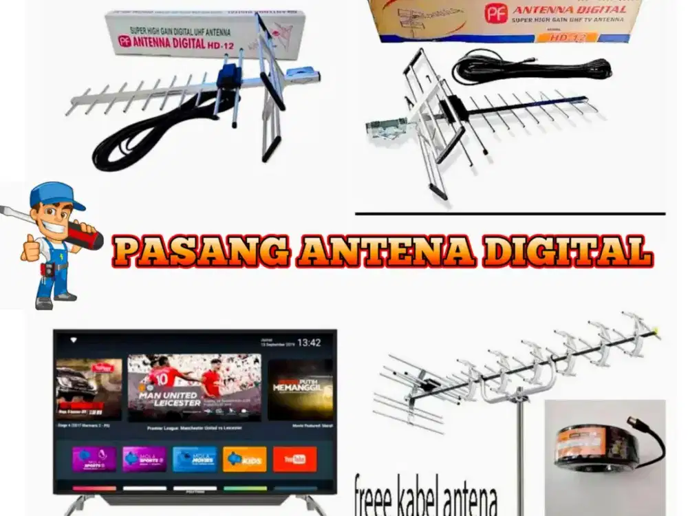 Melayani Jasa Perbaikan Sinyal Antena TV Dan Instalasi