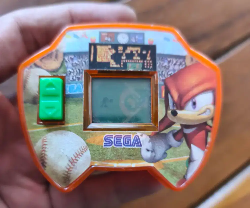 Game Sega Sonic softball Mcd 2004 kondisi  nyala