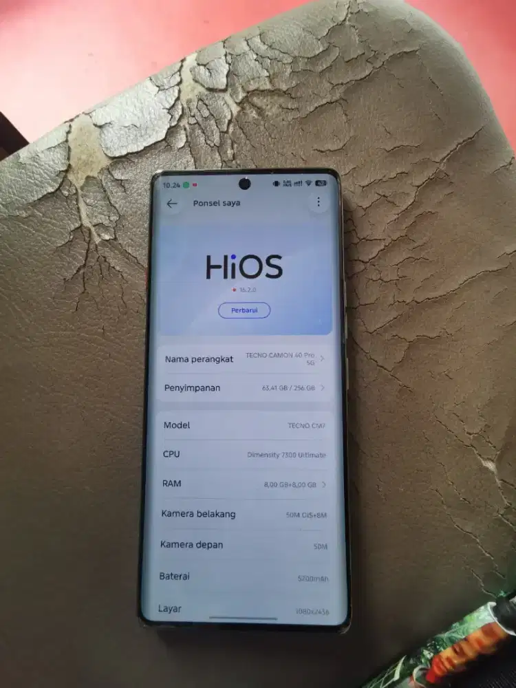 Tecno camon 40pro5g 8/256