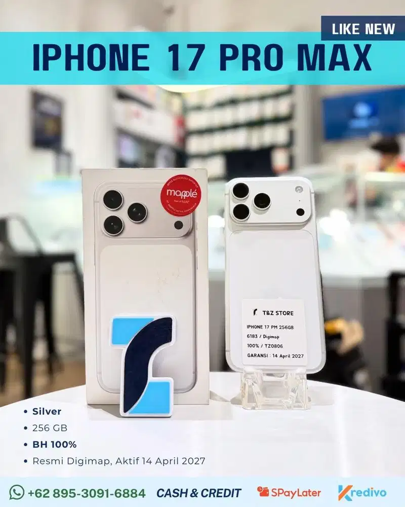 IPHONE 17 PROMAX 256GB - SILVER