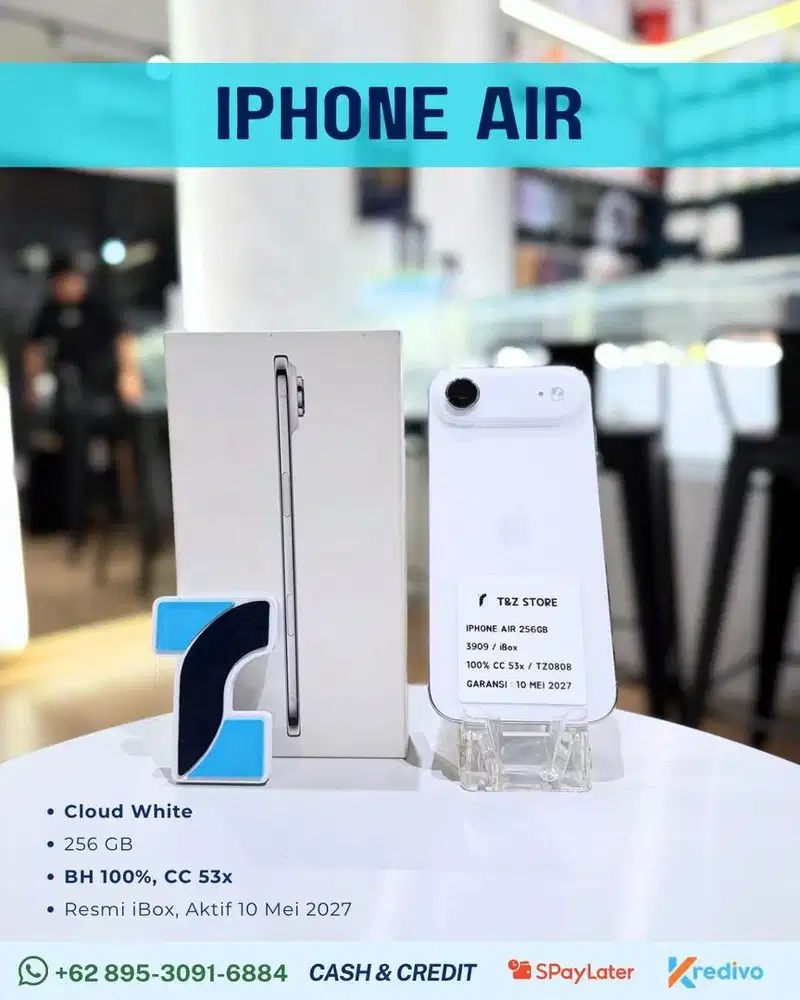 IPHONE AIR 256GB - CLOUD WHITE