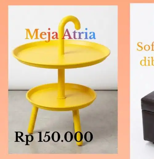 Meja Hias anak Atria