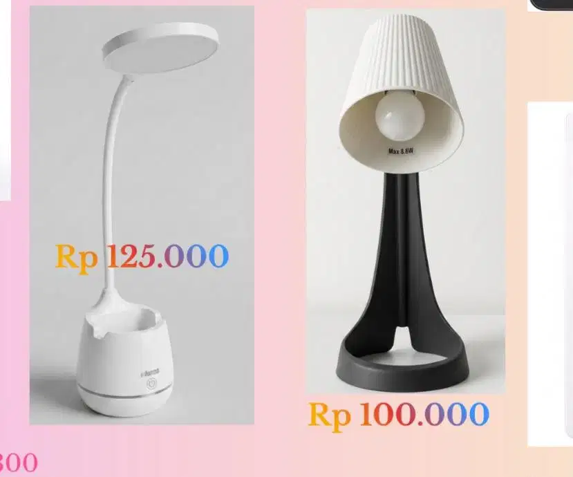 Lampu belajar anak