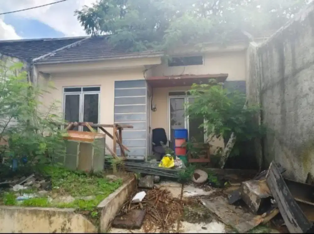 Dijual murah rumah cluster kondisi apa adanya di Curug Tangerang