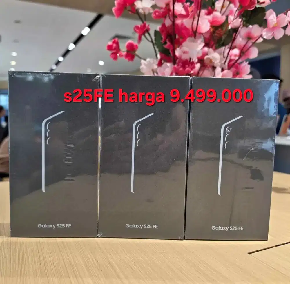 Promo samsung s25FE garansi resmi 1 tahun baru segel