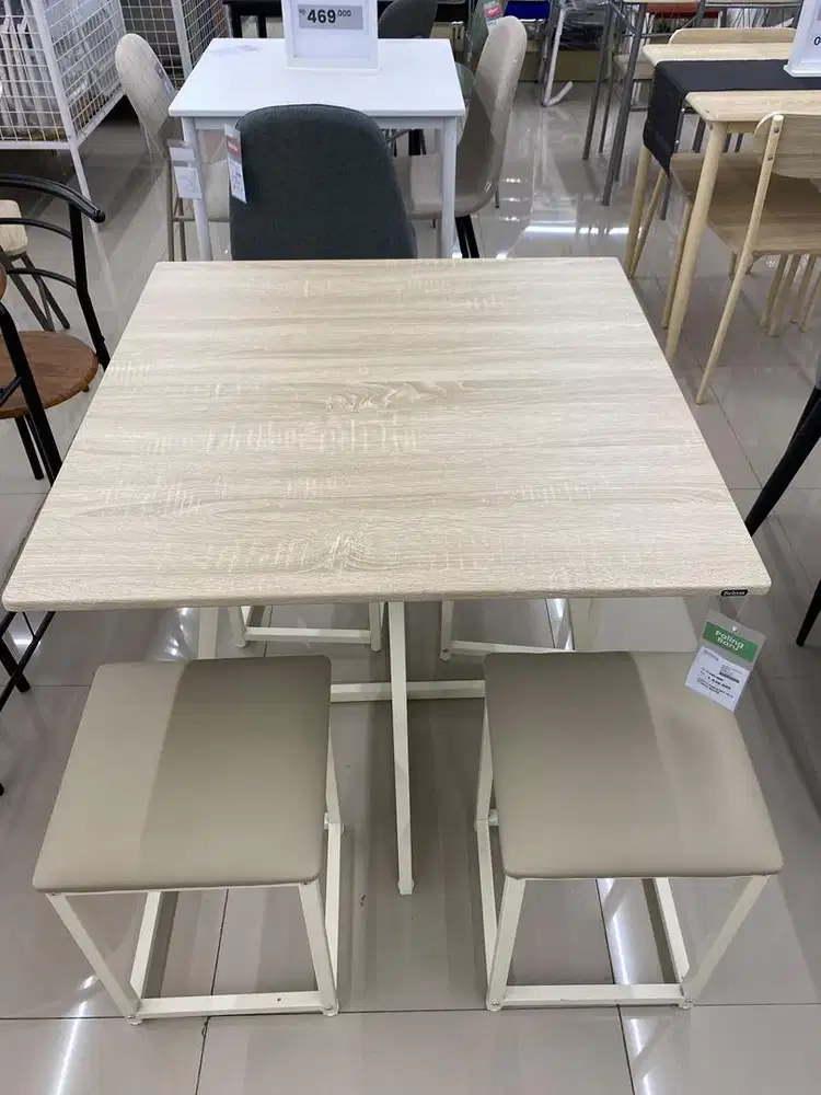 SET VENYA TABLE WHITE