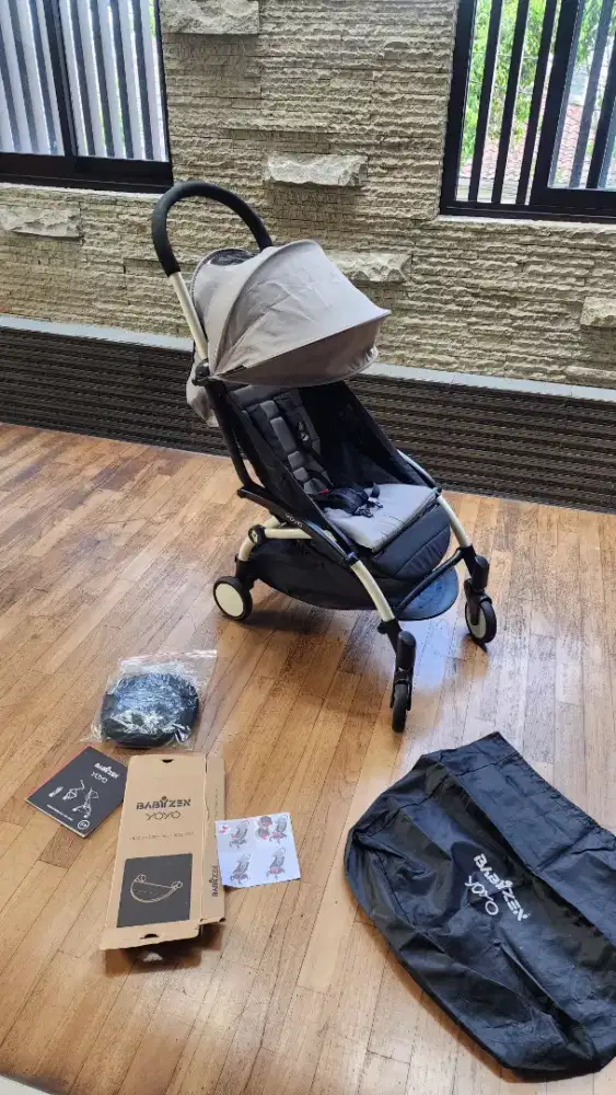 Stroller babyzen yoyo 6+ bonus leg rest ori babyzen