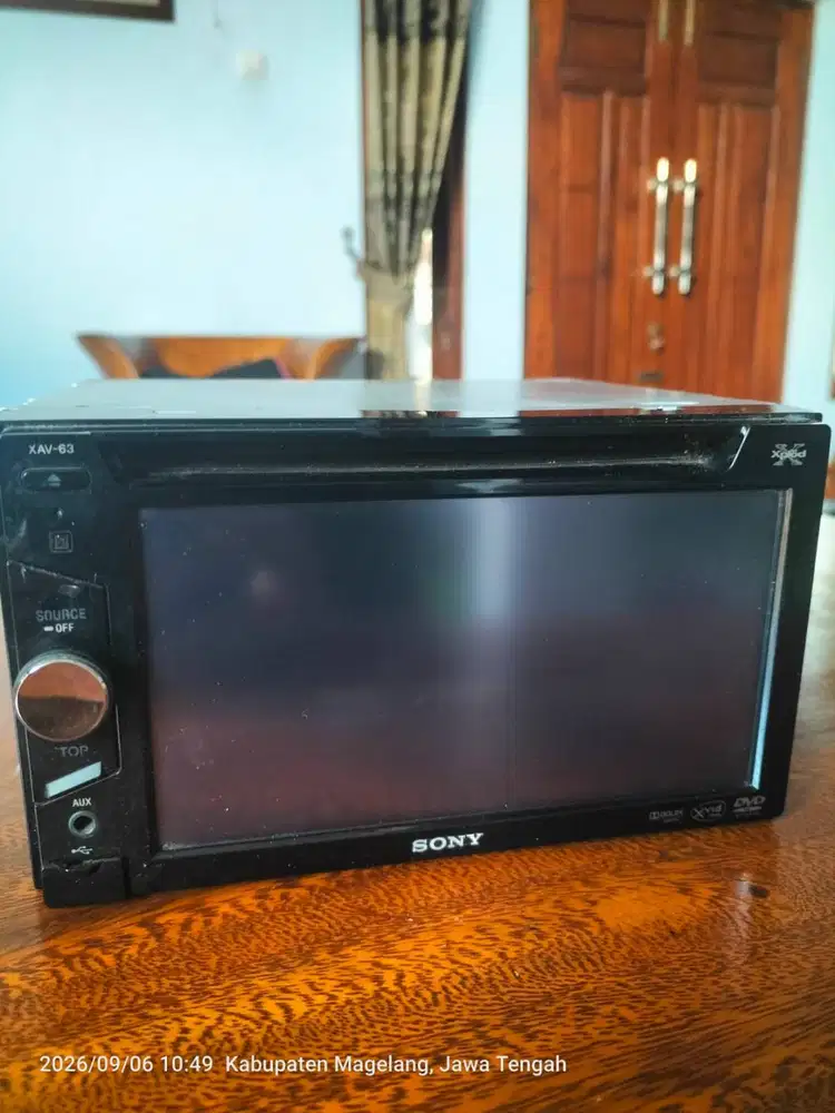 HEAD UNIT SONY XAV-63 ORIGINAL