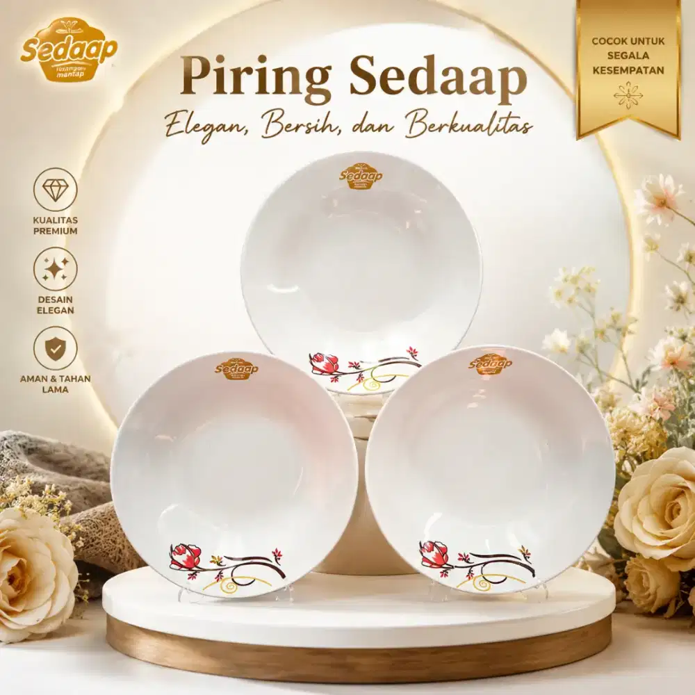 Piring keramik premium murah