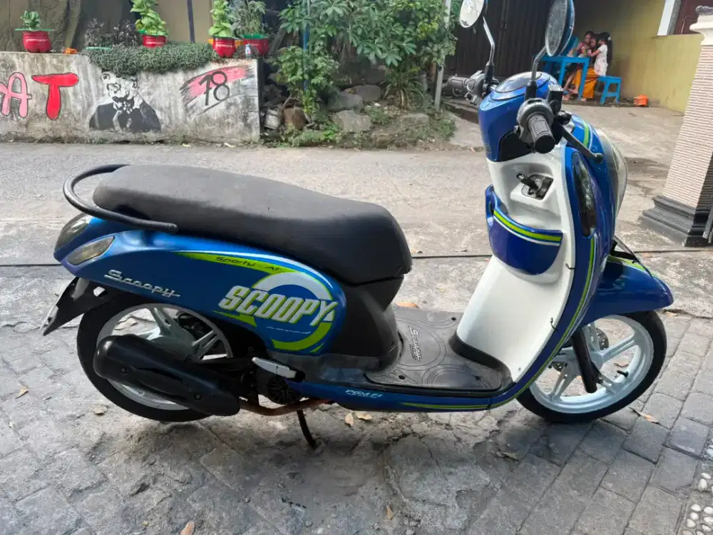 Honda Scoopy esp stater halus THN 2015 plat AB Wonosari