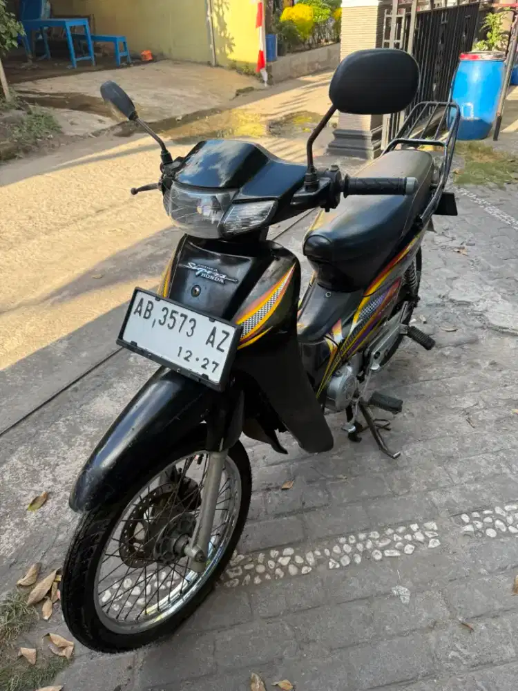 Honda Supra THN 2002 plat AB sleman