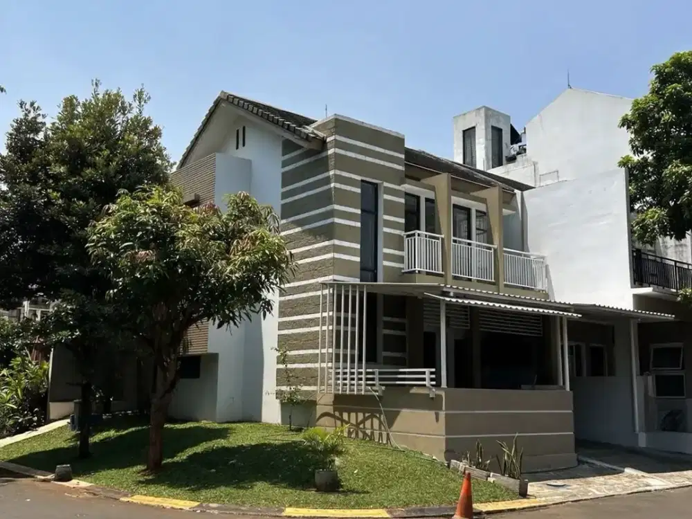Dijual Rumah di Dalam Cluster Sektor 9 Bintaro Jaya Tangsel Dengan Posisi Hook Siap Huni UT-19135