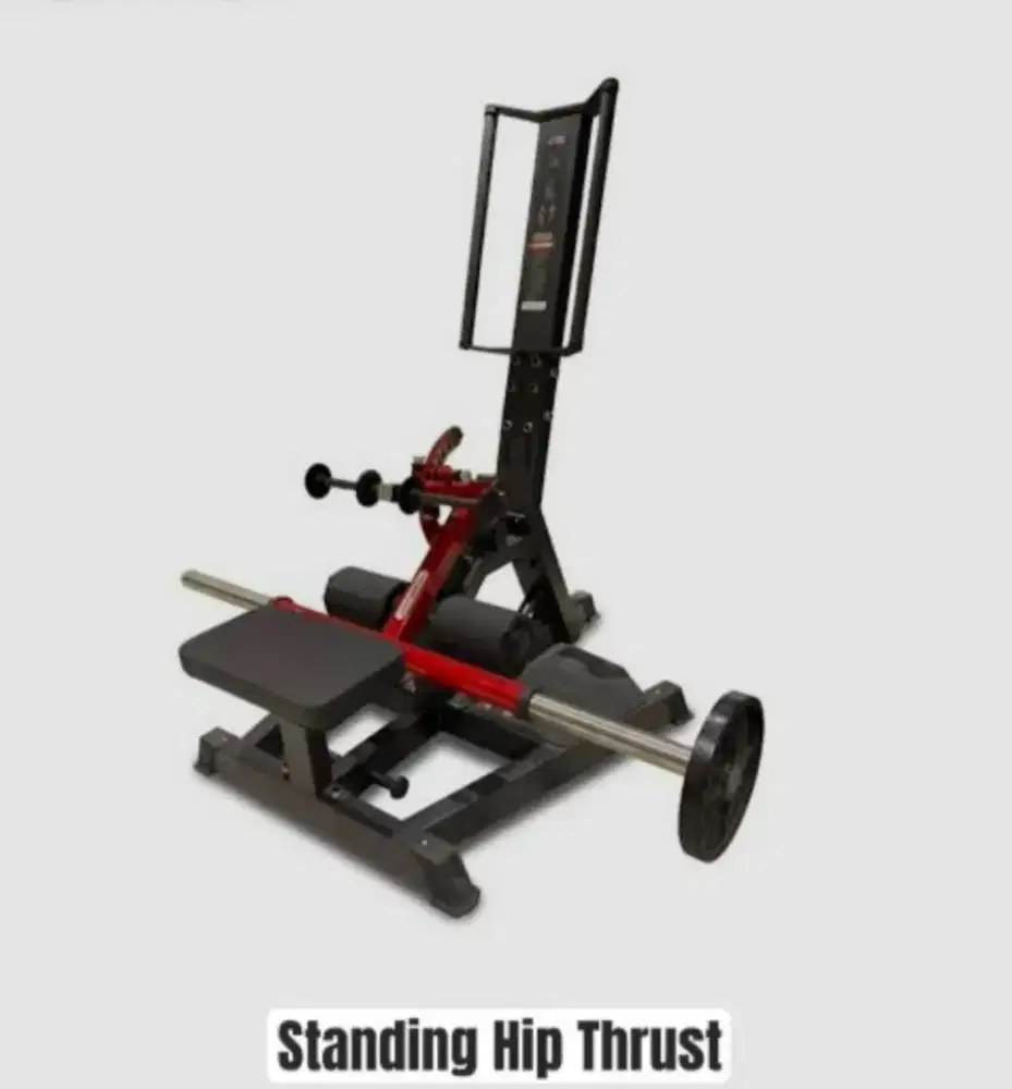 Standing Hip Thrust DZ111 Alat Fitness Glute Hip Drive Plate Loaded