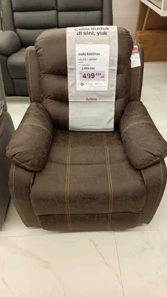 JUAL MURAH SOFA RECLINER CILEGON