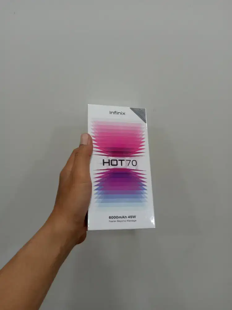 [ Fast respon WA ] Infinix Hot 70 4+4/128 Garansi resmi 1thn