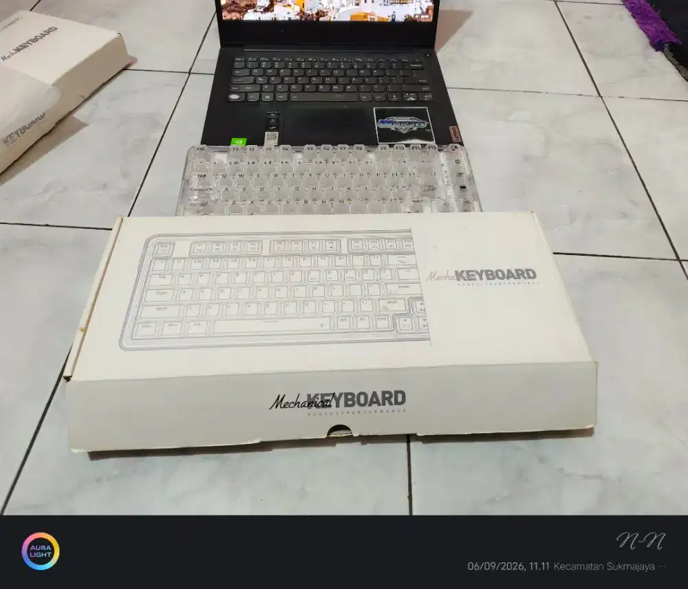 Keyboard Gaming Zyfriend ZT82 Wireless