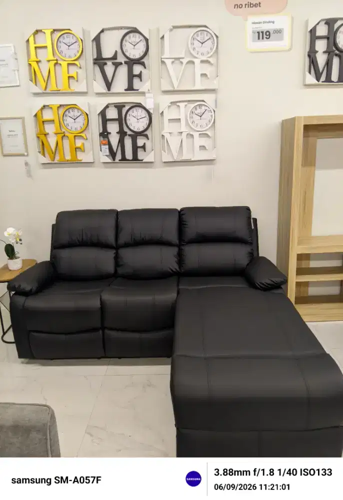 PROMO SOFA L RECLINER TERMURAH
