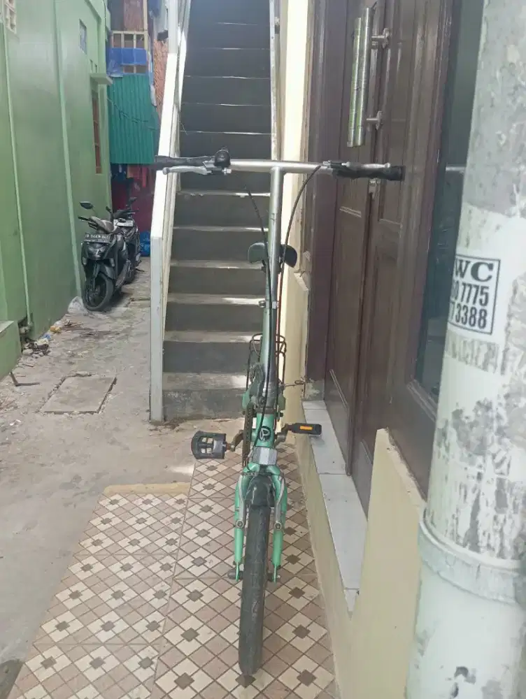 Di+Jual+sepeda+lipat merek POLYGON metro1.0 +bahan Alloy
