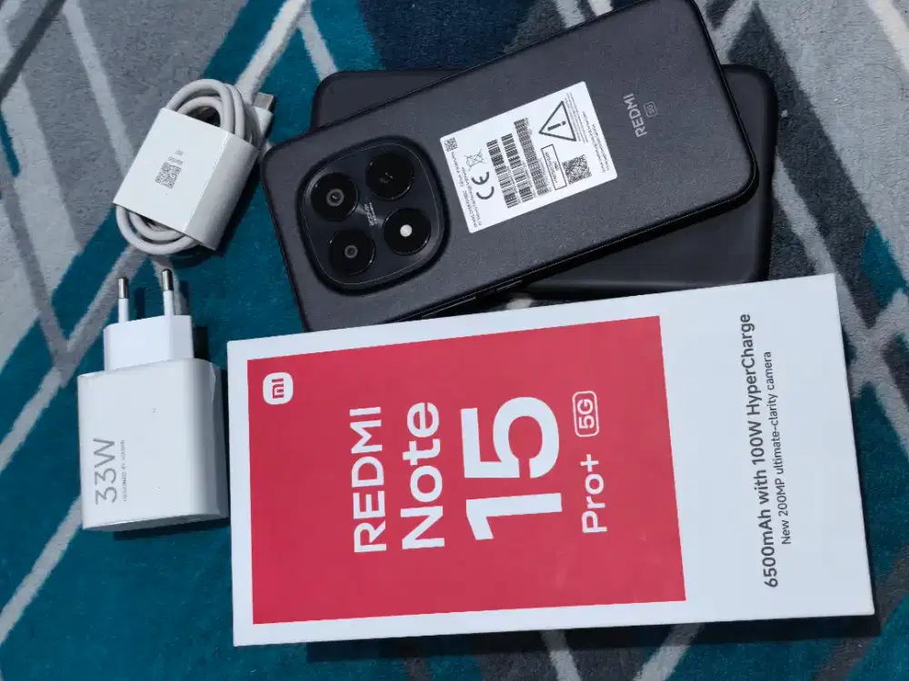 Xiaomi Redmi Note 15 Pro Plus 5G 8/256Gb Garansi Aktif bisa TT