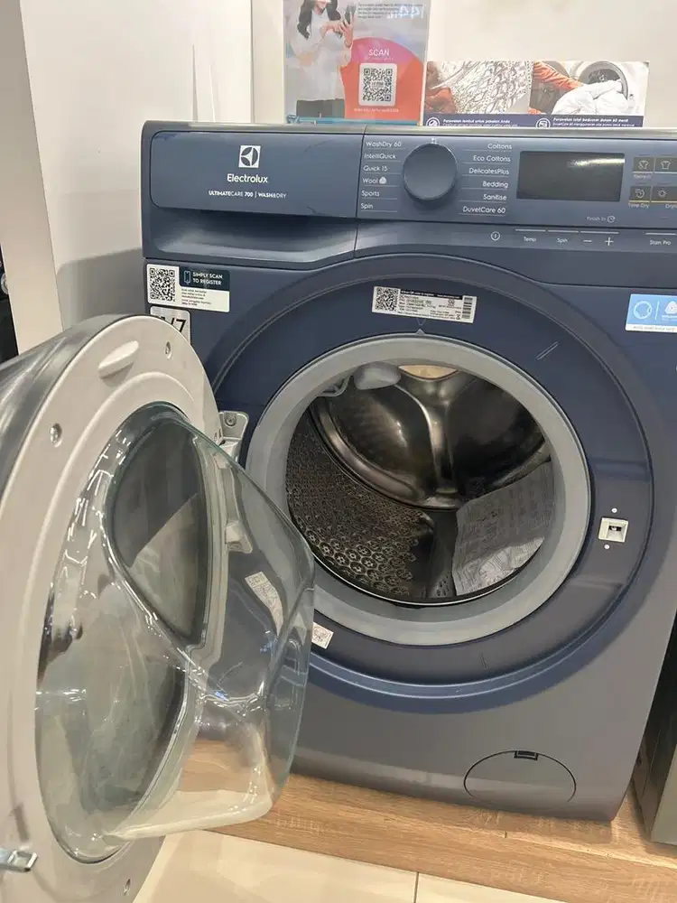 CICILAN RINGAN BUNGA RENDAH MESIN CUCI ELECTROLUX  EWW1143R7MC