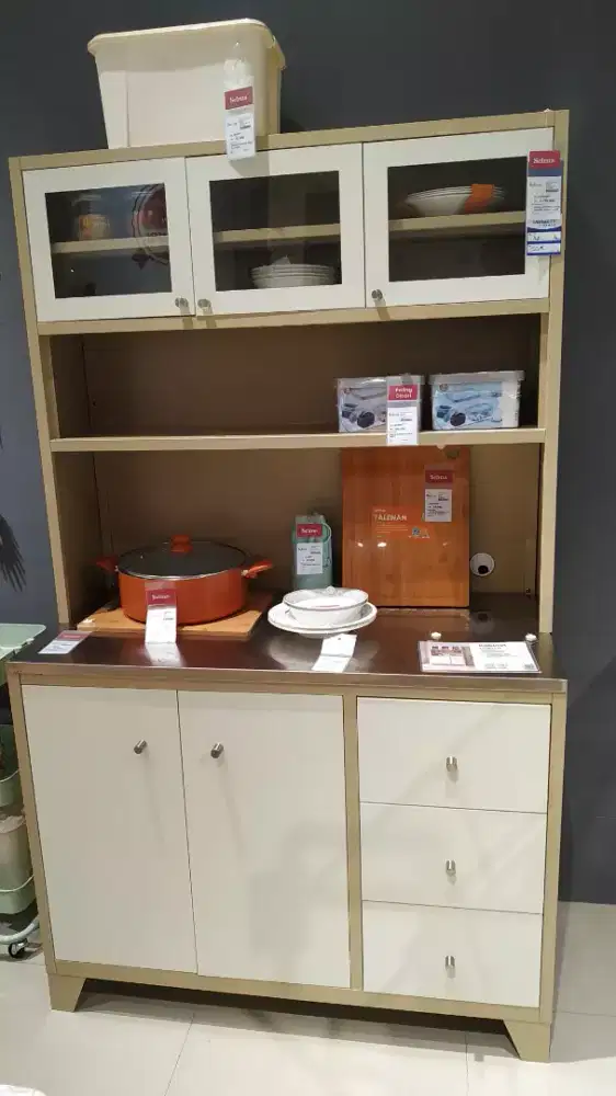 JUAL LEMARI DAPUR BAHAN METAL