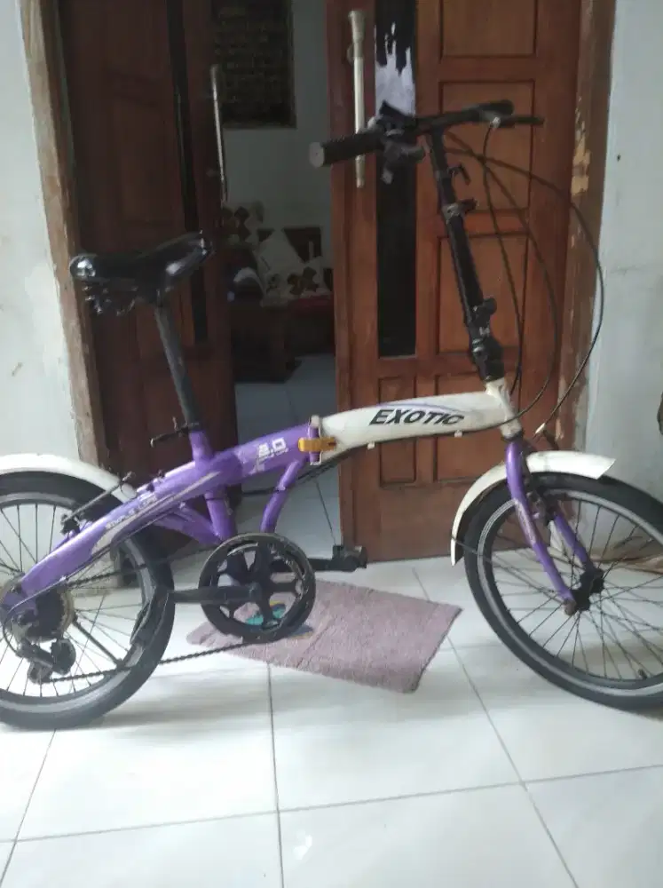 Sepeda lipat exotic u20 murah bisa pake