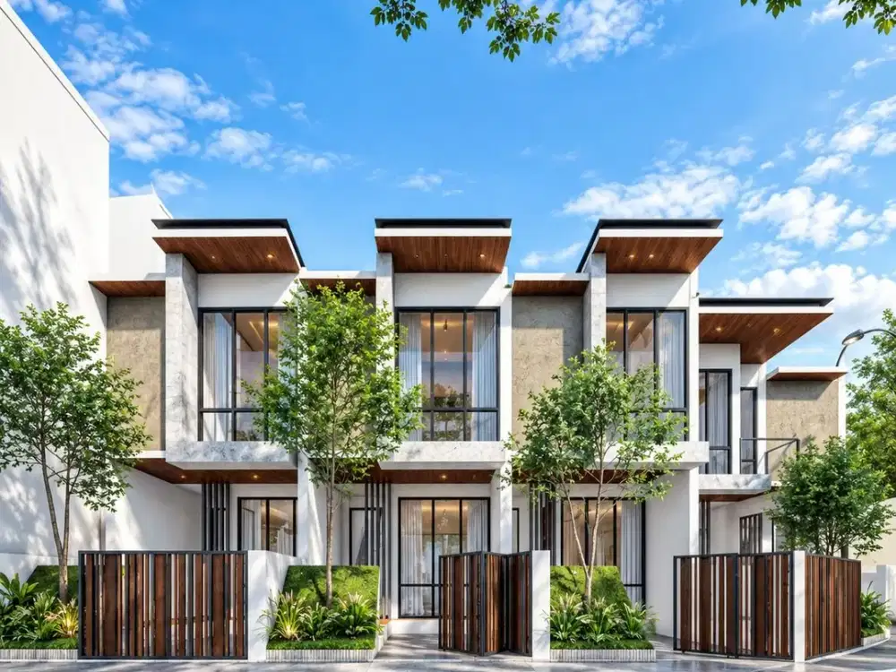 Rumah Indent 2 lantai 4 kamar tidur  lokasi di ciputat