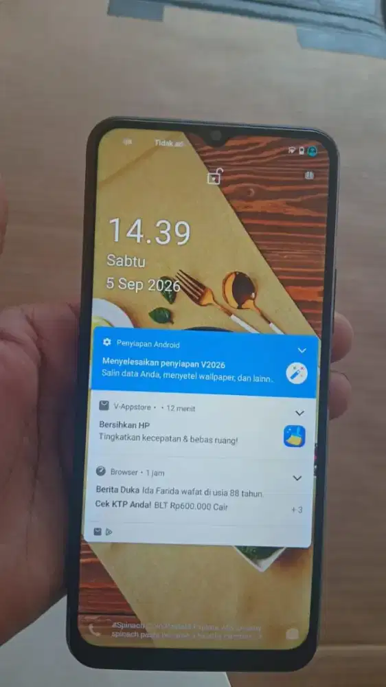 Vivo y12 second