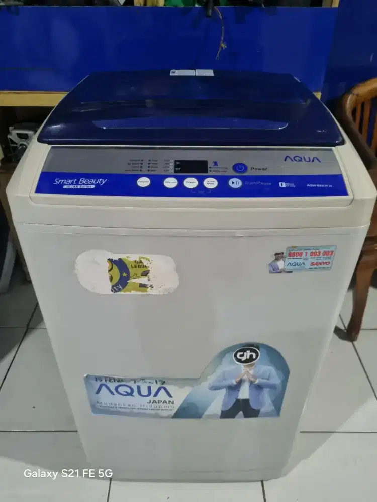 Mesin cuci AQUA otomatis 8kg