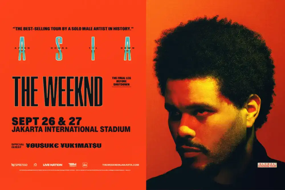 Tiket Konser The Weeknd di Jakarta